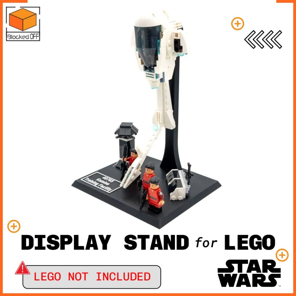 ขาตั้งจอแสดงผลสําหรับ Lego Star Wars Kamino Training Facility (40765)
