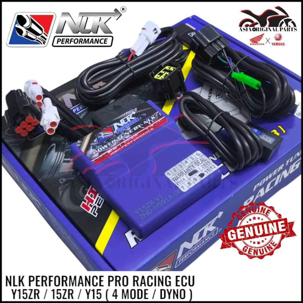 NLK PERFORMANCE PRO RACING ECU YAMAHA Y15ZR 15ZR V1 V9.13 PRO RACING ECU 4 โหมด/4 แผนที่ Y15 V1