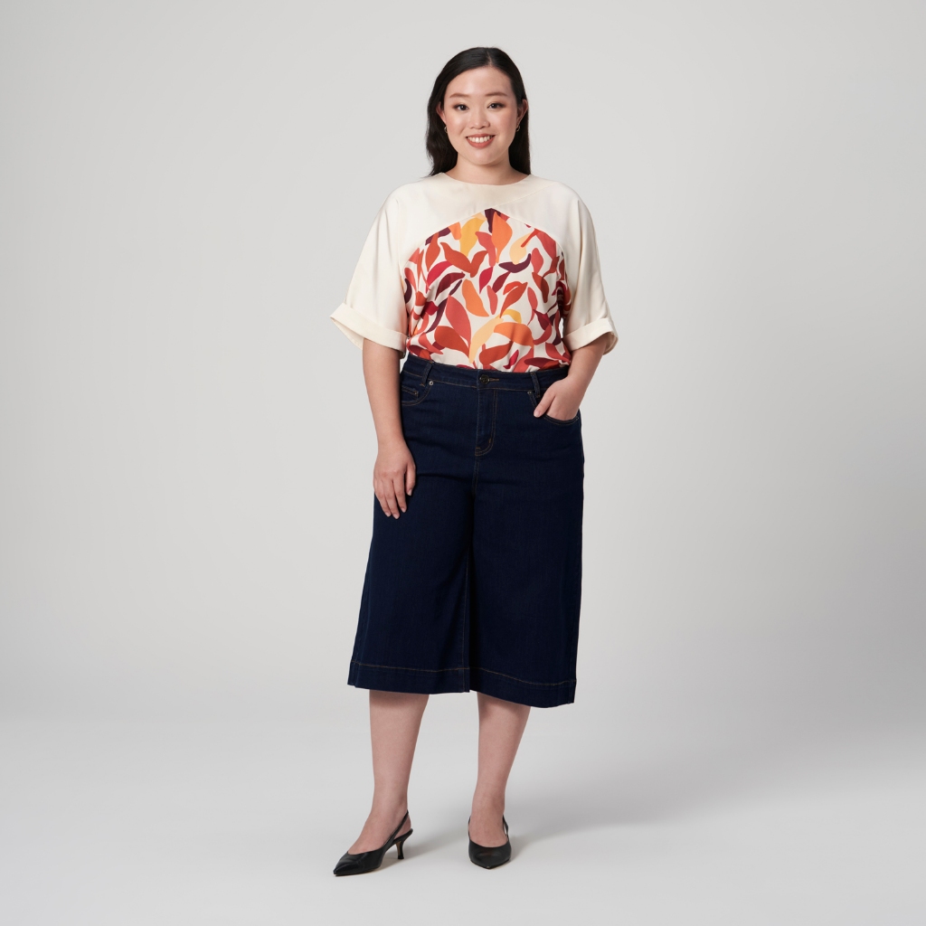 นางสาว READ Denim | ไซส์ UK12-24 | NAVY NAVY | MF53051-P