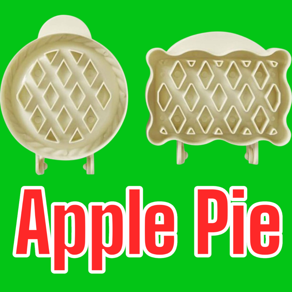 Acuan Pie Mini Hand Pie Mould Apple Pocket Pie Mould Acuan Pie Dough Presser Easy Kuih Mould Pastry 