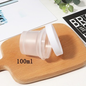 ICE CREAM CONTAINER CAKE BOX TRANSPARENT 100ml 2000 ชิ้น