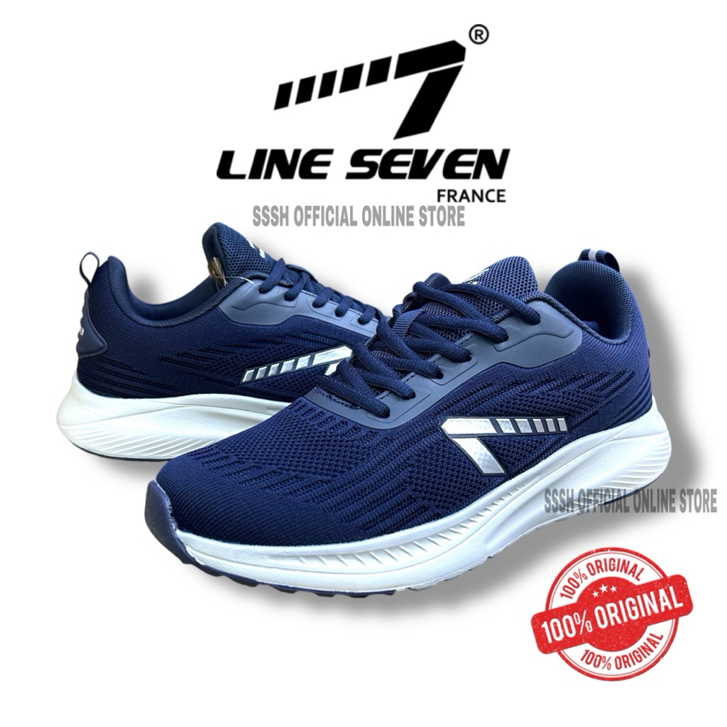 [ไลน์เซเว่น] 💯Line7 L7 S-2756 Men Jogging Shoes/รองเท้าวิ่ง/รองเท้าลําลอง/รองเท้ากีฬา/Kasut Sukan Le