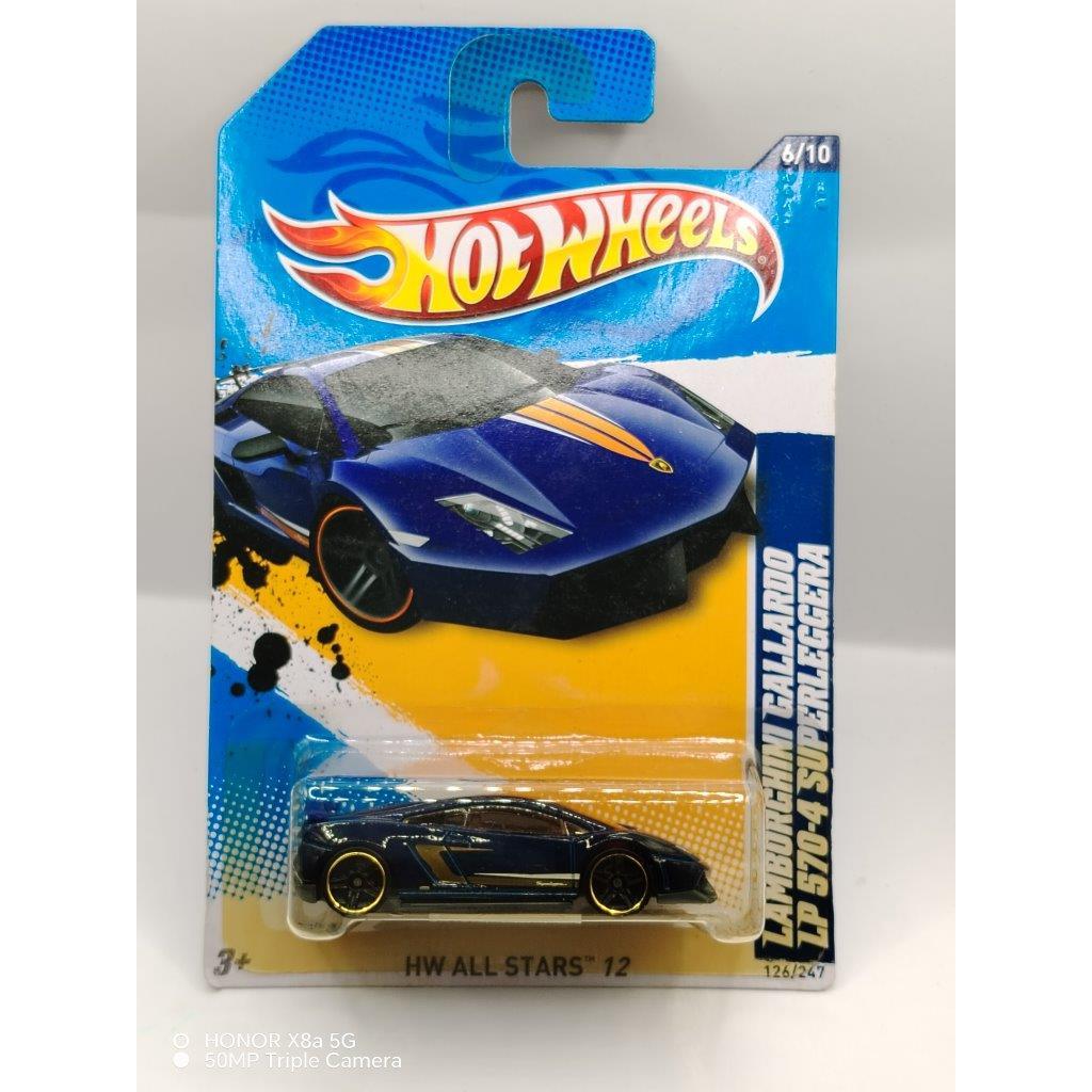 [NEW]	Hot Wheels	lamborghini Gallardo LP 570-4 Superleggera	Mainline 2012	1587