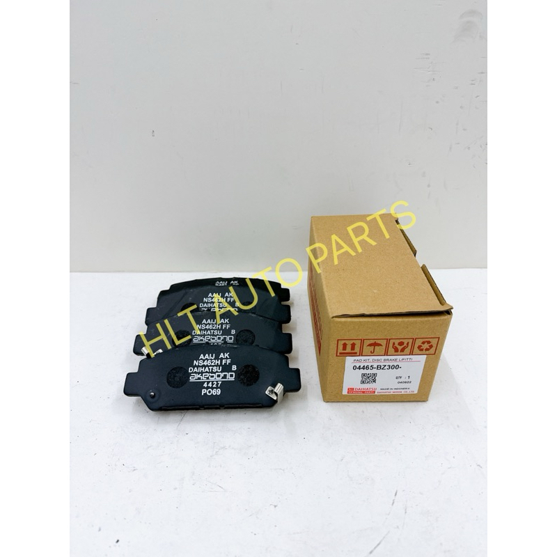 [ 04465-BZ300 ] PERODUA ATIVA A270 (1.0T) ,ALZA D27A รุ่นใหม่ ,TOYOTA VELOZ W150 [2022-2024] ผ้าเบรค