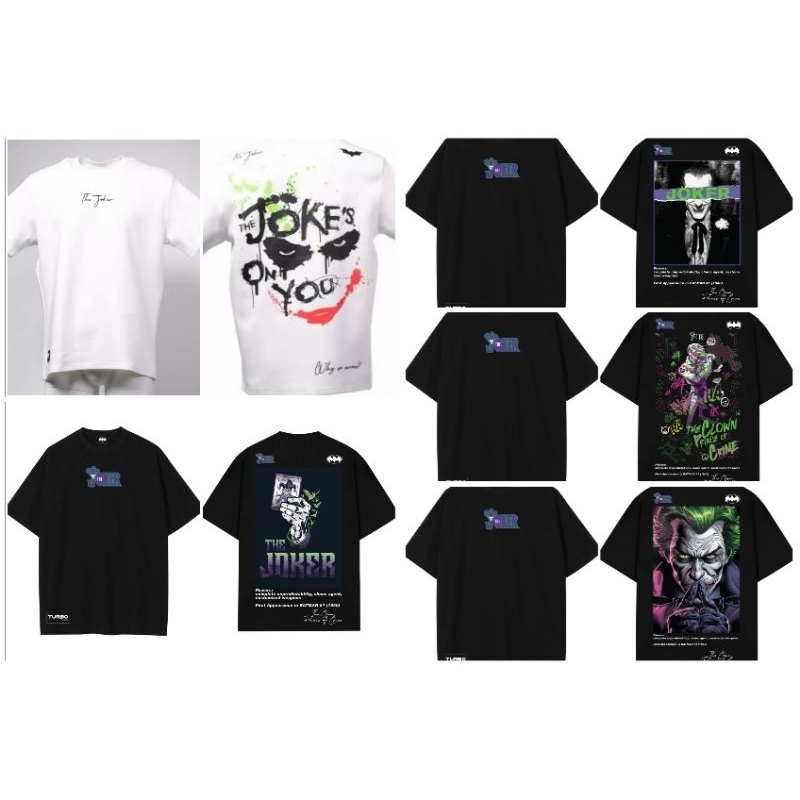 Tomaz DC Joker Turbo CC เสื้อยืดขนาดใหญ่/เสื้อยืด Baju ขนาดใหญ่ DC Joker Turbo Tomaz