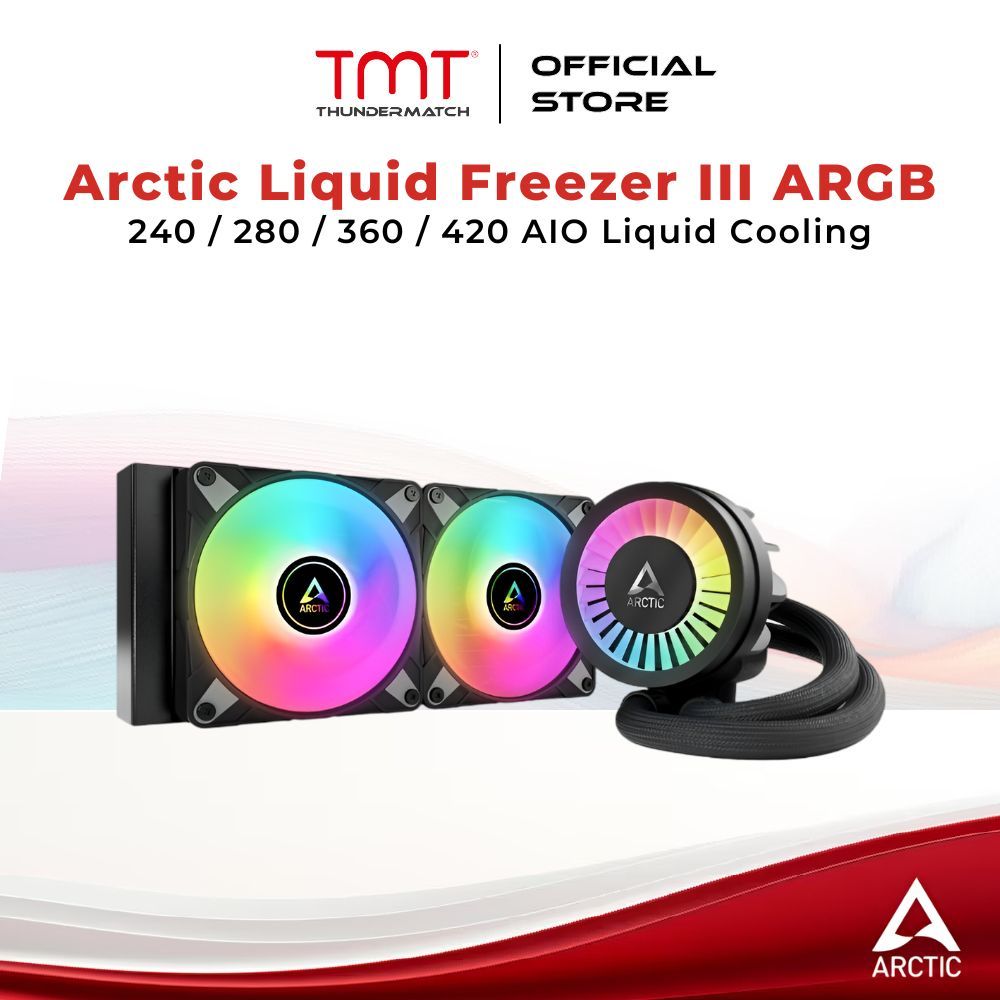 TMT Arctic Liquid Freezer III ARGB 240 / 280 / 360 / 420 AIO CPU Liquid Cooler