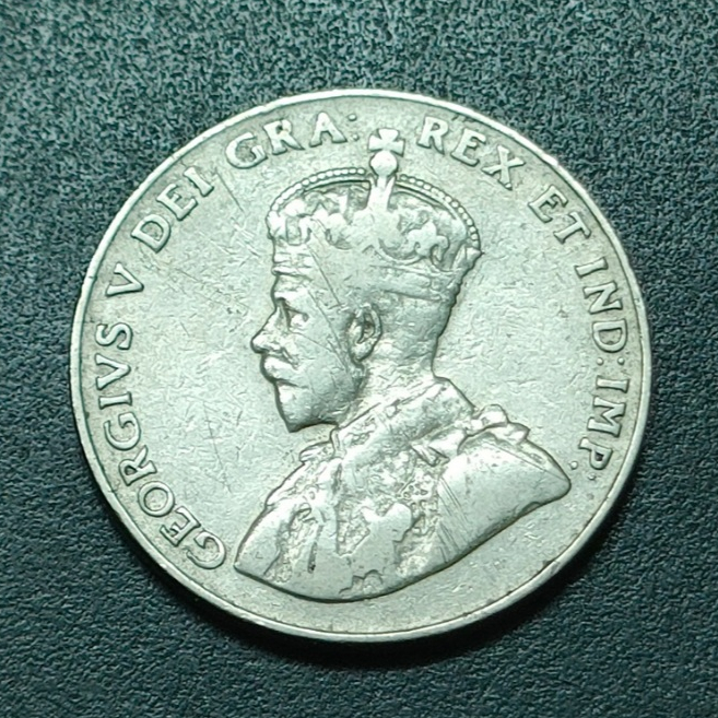 Canada King George V 5 Cent 1929