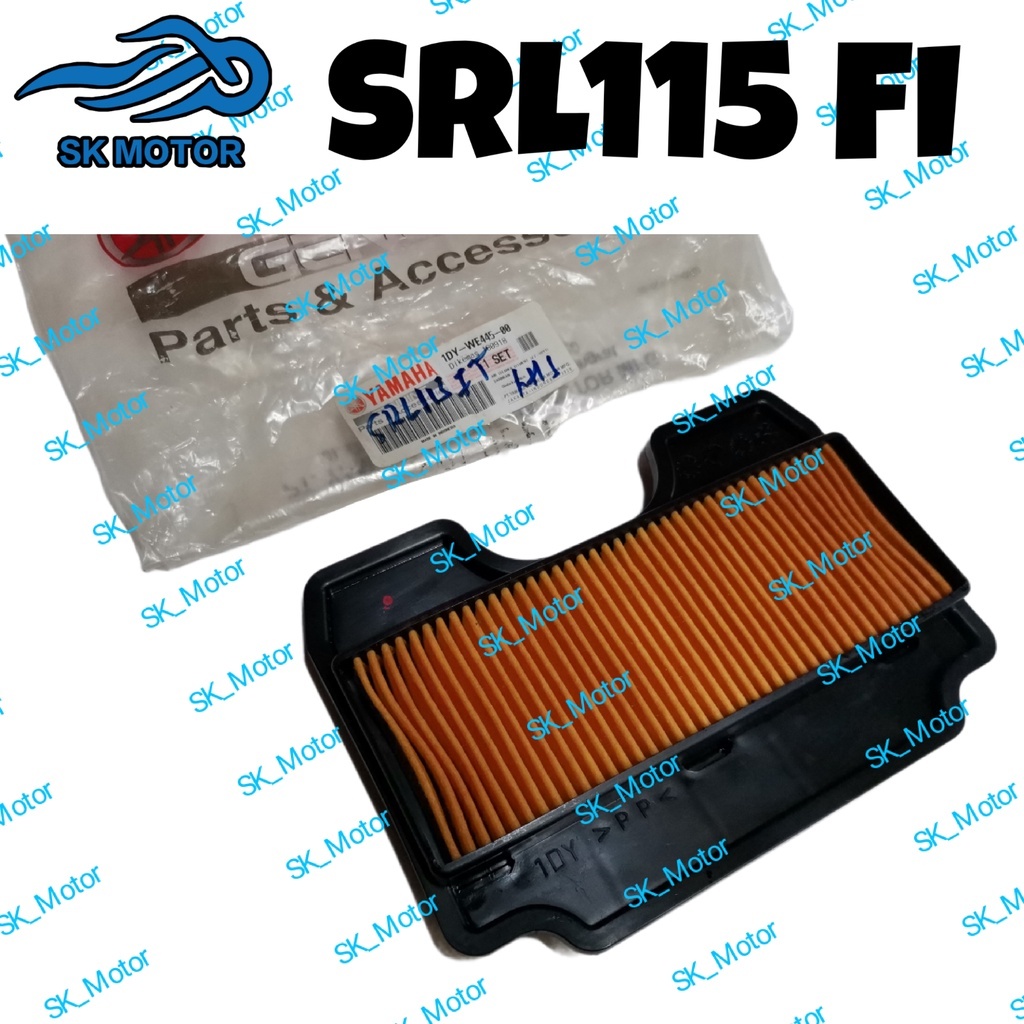 Yamaha SRL115 Fi / SRL 115 Fi / LAGENDA 115 Fi Element Assy Air Cleaner กรองอากาศ Saringan Udara 1DY