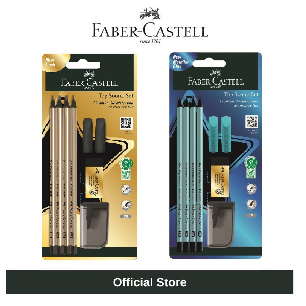 [Faber-Castell] ชุดคะแนนบน Tri-Grip 2B