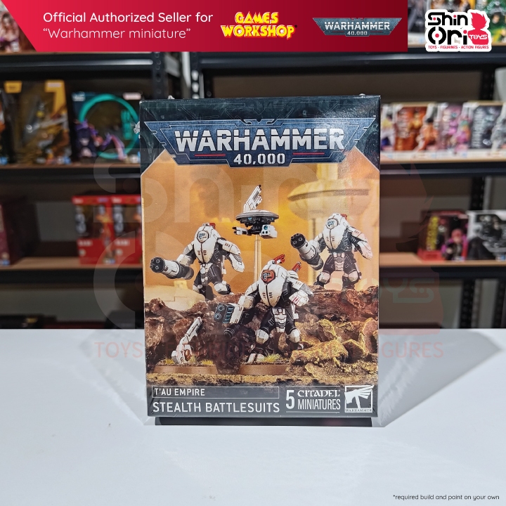 เกม Workshop Warhammer 40k Tau Empire Stealth Battlesuits