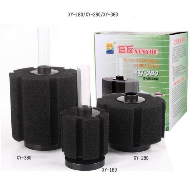 XINYOU XY Series XY180 / XY280 / XY380 Aquarium Fish Tank Sponge Filter
