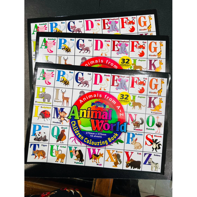 Colour WorldsChilding Book 32 Animal Include (Animal World)