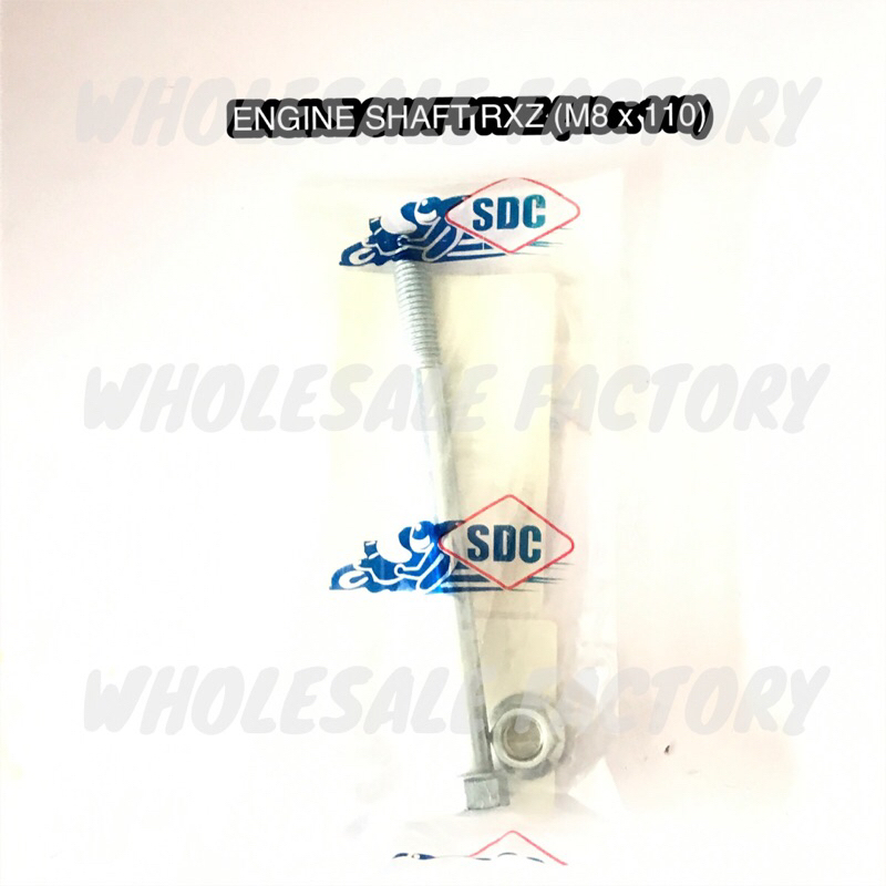 SDC ENGINE SHAFT YAMAHA RXZ (M8 x 110)(M8 x 130)(M8 x 150)