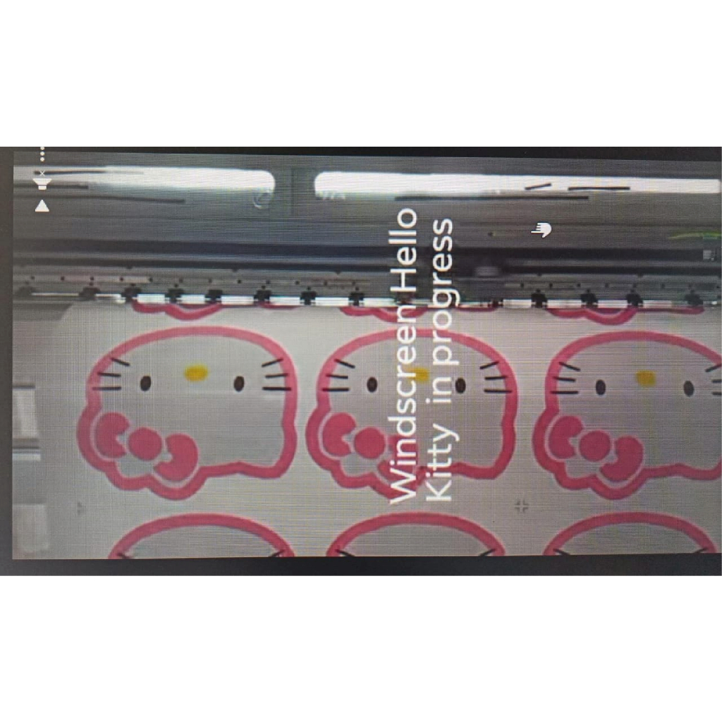 สติ๊กเกอร์ (Eco-Solven) Custom Print / ส่ง Me Design I Help U Draw Back and Print / Bagi i Design Sa