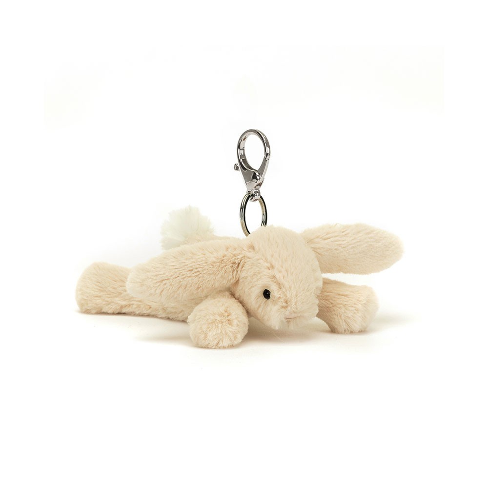 [Jellycat Smudge Rabbit Bag Charm