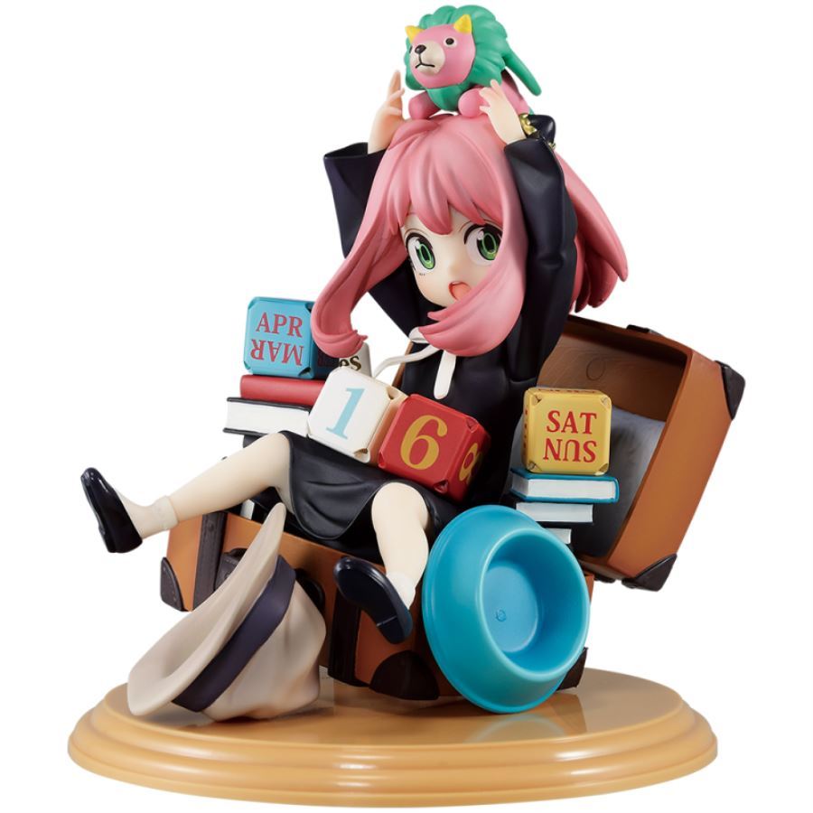 Ichiban Kuji SPY x FAMILY Mission Start Ver.1.5 Anya Block ปฏิทินตัวเลขของเล่น