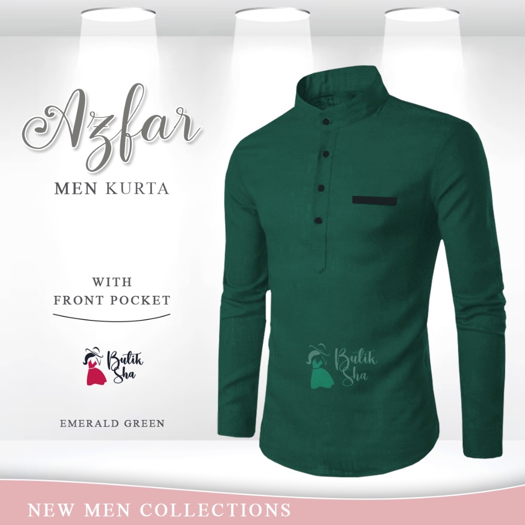 Kurta For Man Collar band With Front and Side Pocket New Arival
