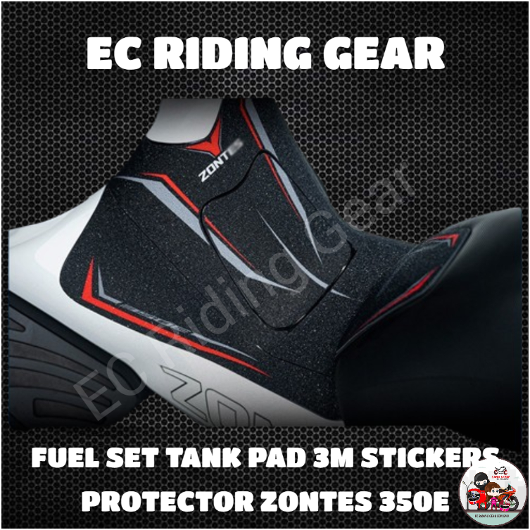 FUEL SET TANK PAD 3M สติ๊กเกอร์ PROTECTOR ZONTES 350E