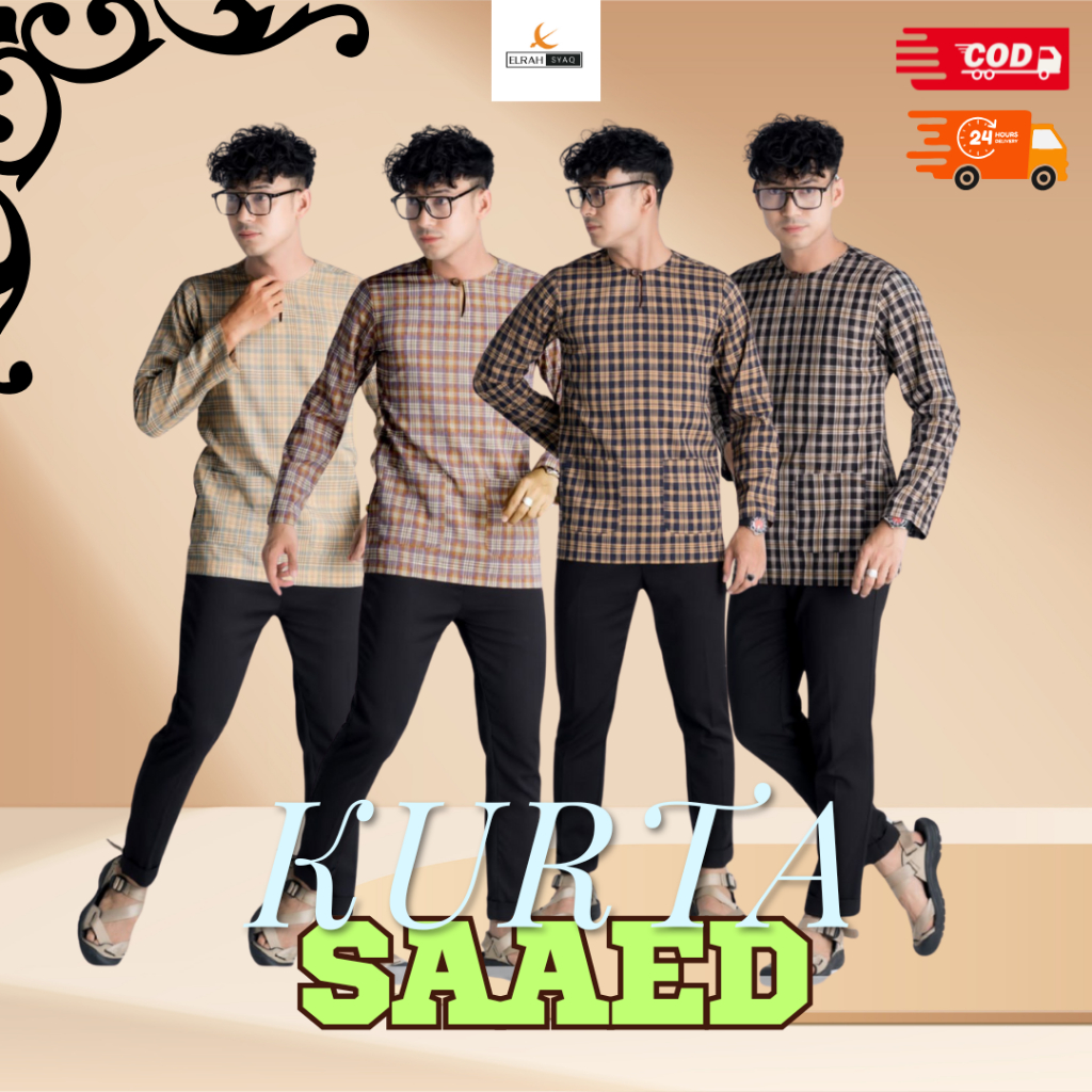 ELRAH KURTA KLASIK SAEED BY ELRAH EXCLUSIVE REGULAR FIT