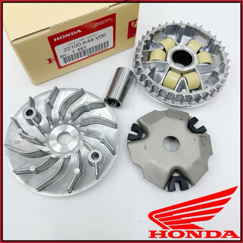 HONDA BEAT V1 FRONT PULEY SET 0 FAN KIPAS DEPAN PULEY KIPAS FAN BEAT110 BEAT 110 BEAT-110 FI HONDA