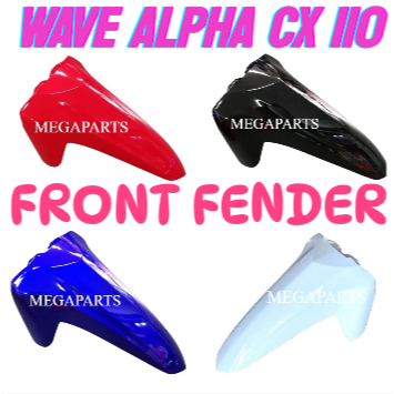 ALPHA110 V1 V4 K71 WAVE ALPHA CX ALPHA FI FRONT FENDER ALPHA V1 V2 V3 V4 FRONT FENDER MUDGUARD DEPAN