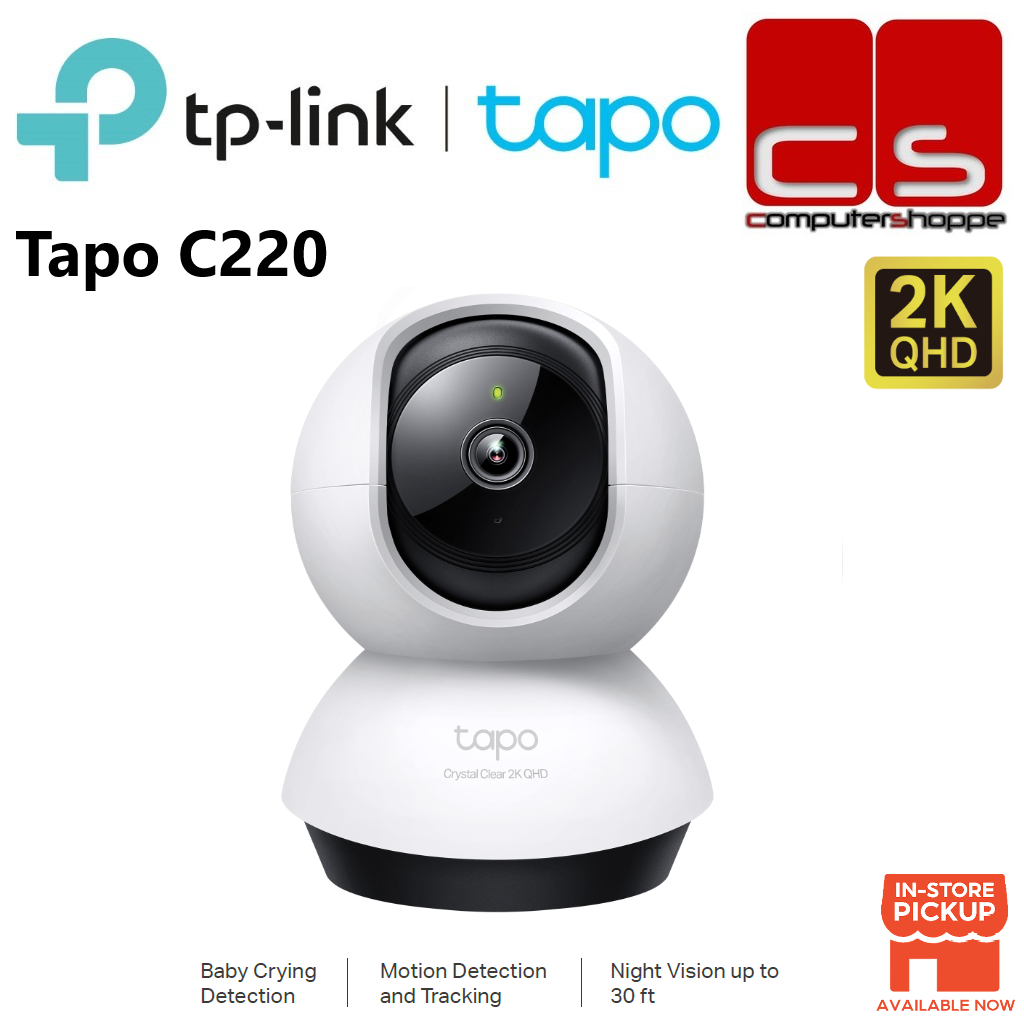 TP-Link Tapo C220 Pan/Tilt AI Home Security Wi-Fi Camera