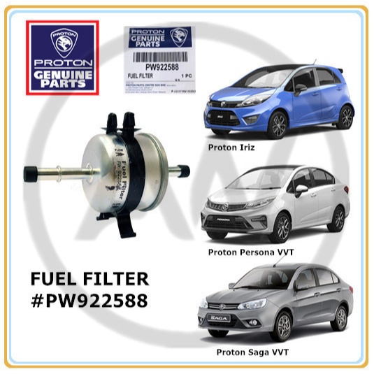 Proton Persona VVT BH Saga P2 VVT Iriz VVT ตัวกรองเชื้อเพลิงพร้อมขายึดคลิป