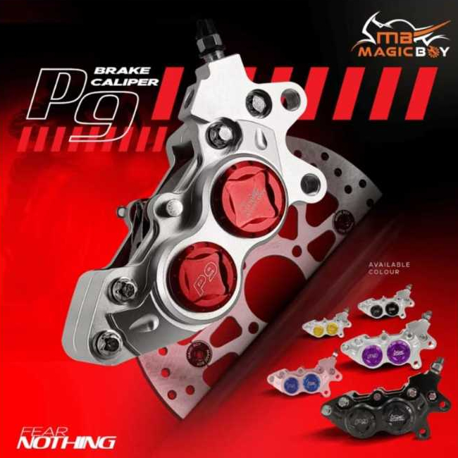 MAGIC BOY ด้านหน้าและด้านหลังเบรคปั๊ม P8 P9 2 หม้อ 4 หม้อ Y15 Y15ZR Y SUKU LC 135 LC135 NVX155 RS150