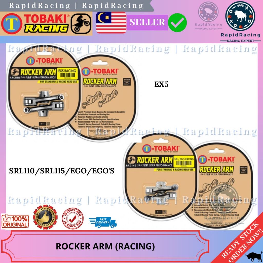 SRL110/SRL115/EGO/EGOS< TOBAKI RACING ROCKER ARM YAMAHA SRL 110 115 EGOS LAGENDA