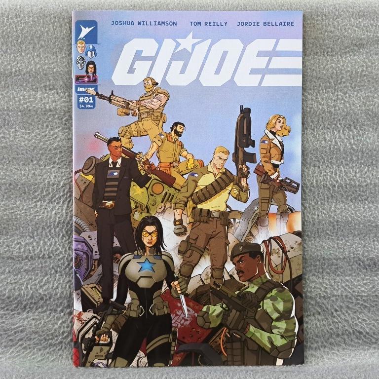 GI Joe 1 (2024 Image/Skybound Comics) Joshua Williamson, Tom Reilly (FIRST Issue) Key Issue: 1st App