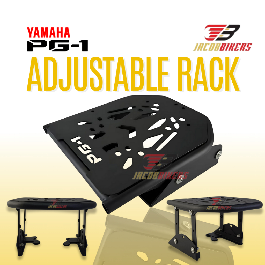 Yamaha PG-1 PG1 PG 1 ชั้นวางด้านหลังแบบปรับได้กระเป๋าเดินทาง Topbox Top Box Monorack อุปกรณ์เสริม