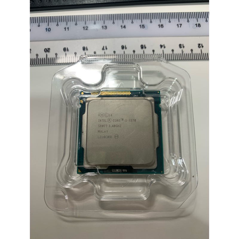 Intel core i5 - LGA-1155 Soket โปรเซสเซอร์ 3570 c/w พัดลมโปรเซสเซอร์ (มือสอง)