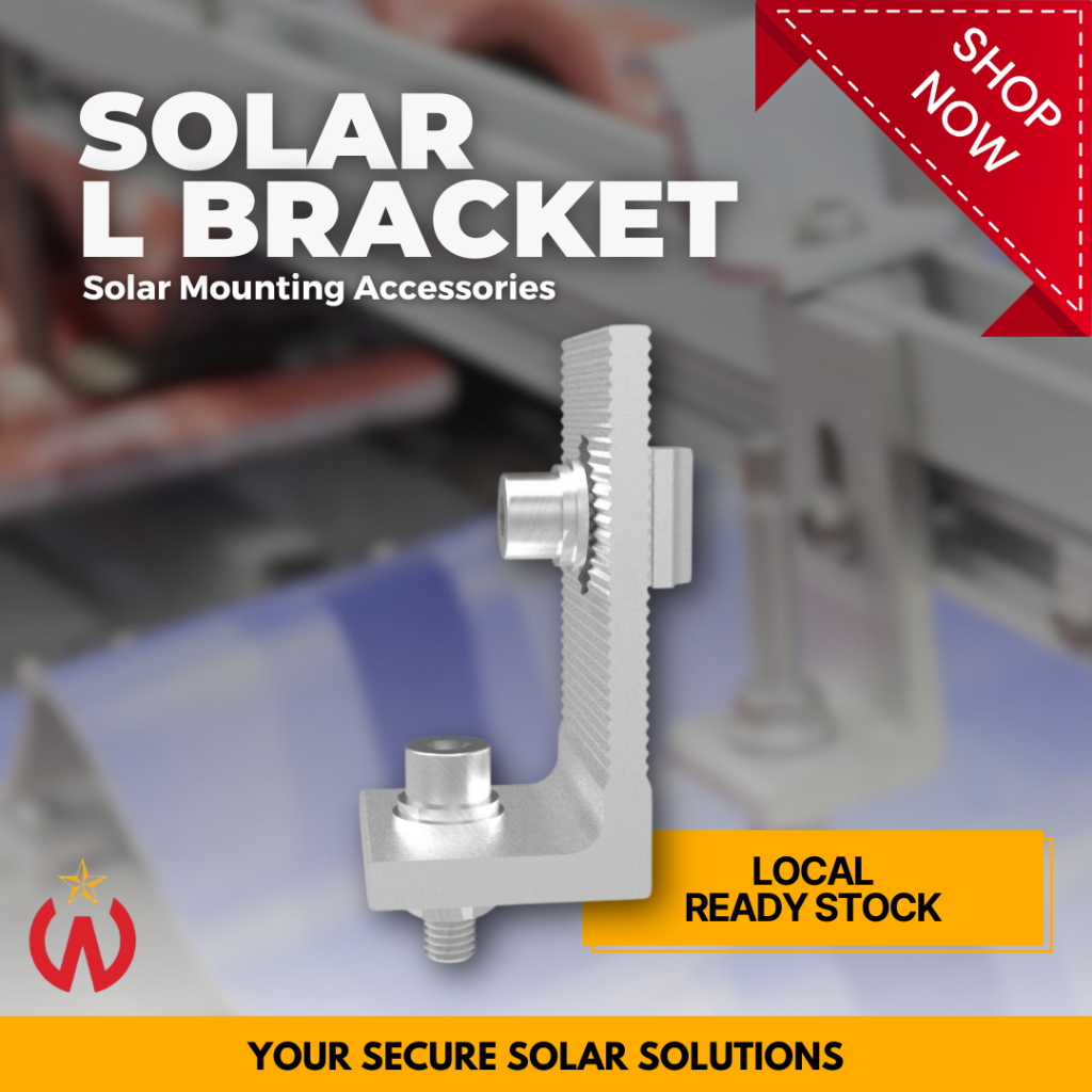 Winstar Solar L Bracket (อุปกรณ์เสริมโครงสร้างการติดตั้ง Rooftop)