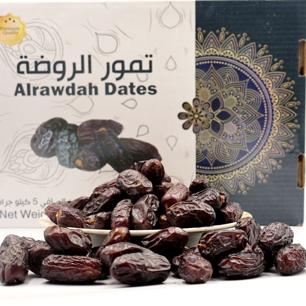 KURMA/DATES SAFAWI VIP 1KG/500G/250G ALRAWDAH DATES