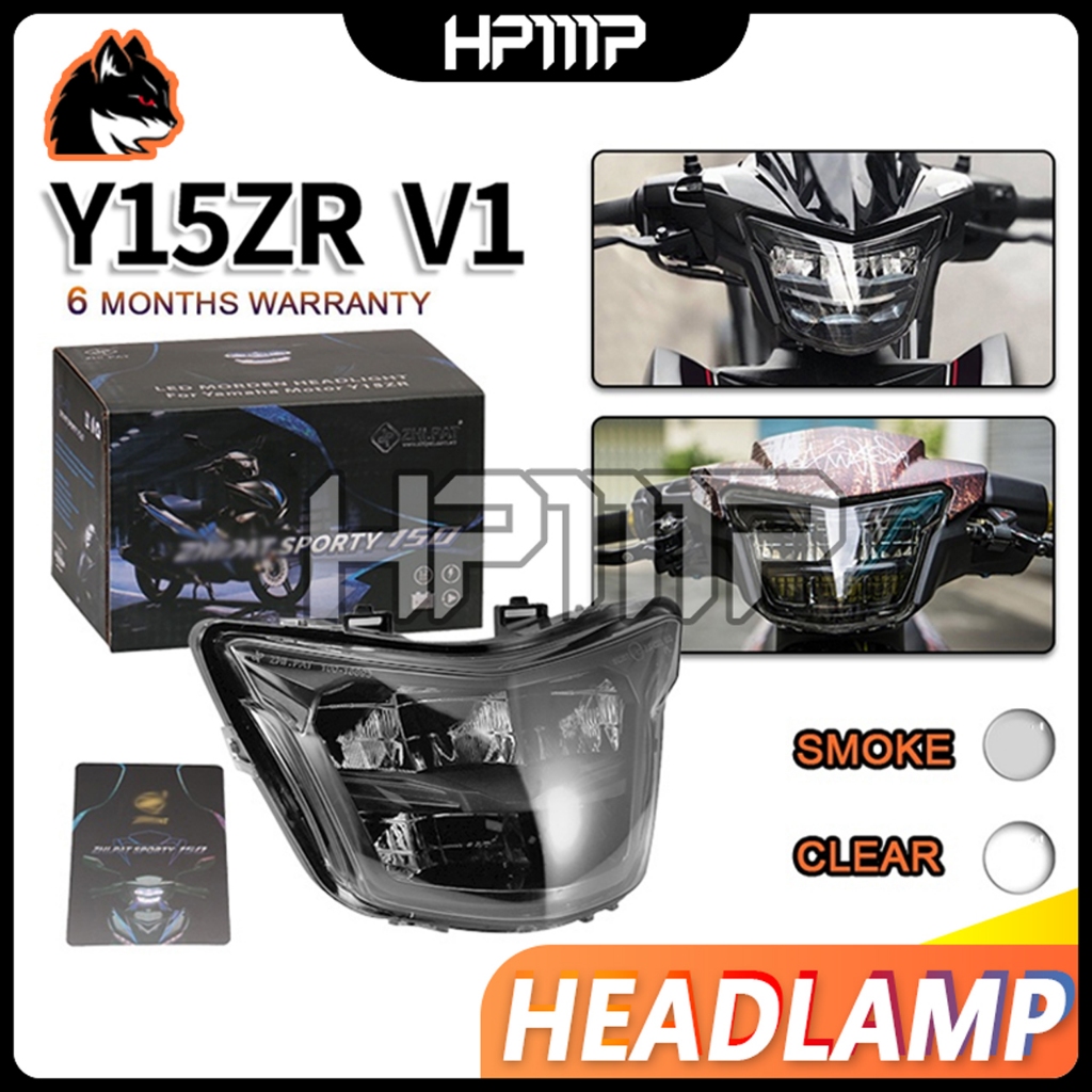 Y15 Y15 ZR HEAD LAMP Y15ZR Y15 V1 LED LAMPU DEPAN HEAD LAMP