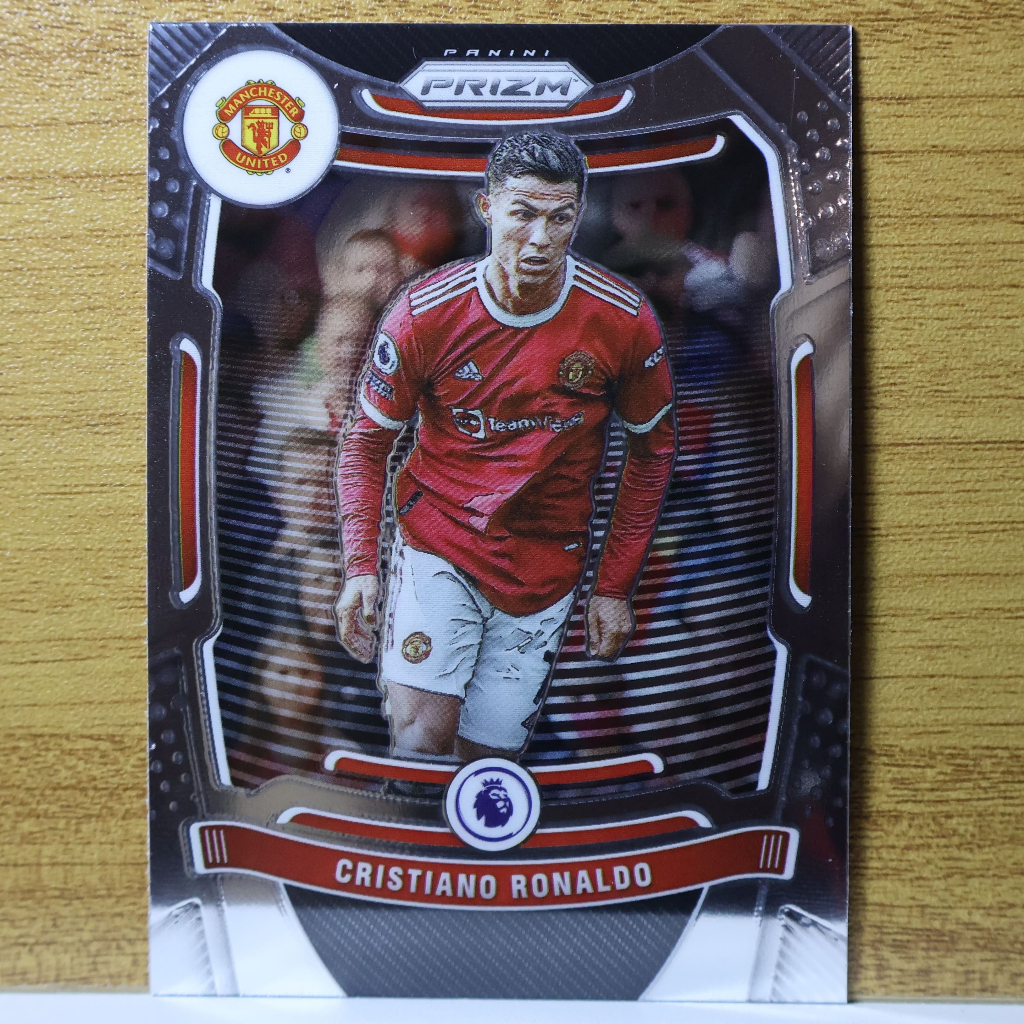 Cr7 Cristiano Ronaldo Panini Prizm Man United Card kad bola sepak