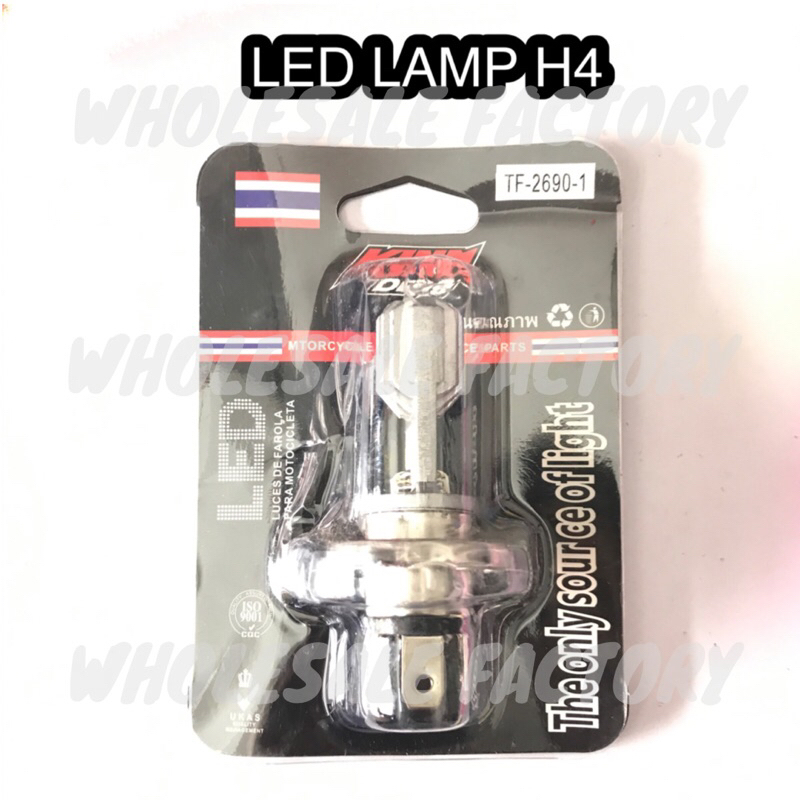 KINGDRAG LED LAMP HEADLIGHT BULB H4 3 KAKI MENTOL