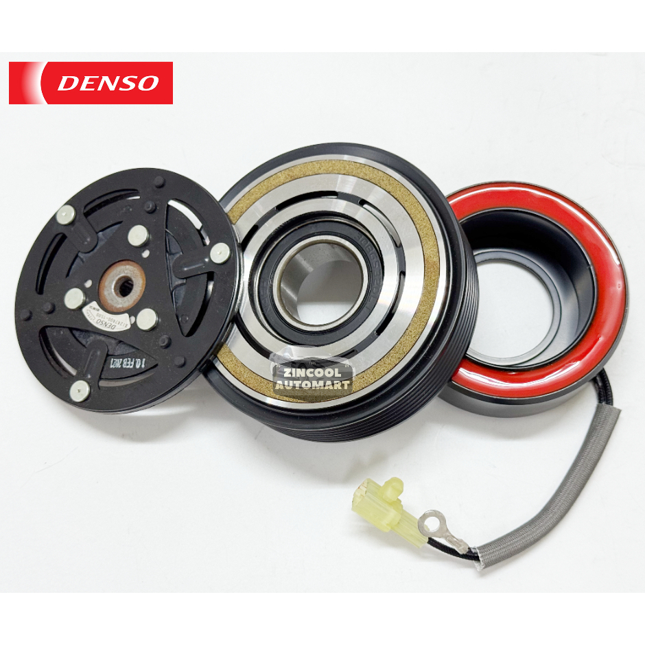 คลัทช์แม่เหล็กคอมเพรสเซอร์ Toyota Avanza / Perodua Aruz AirCond 💯อะไหล่ Denso %