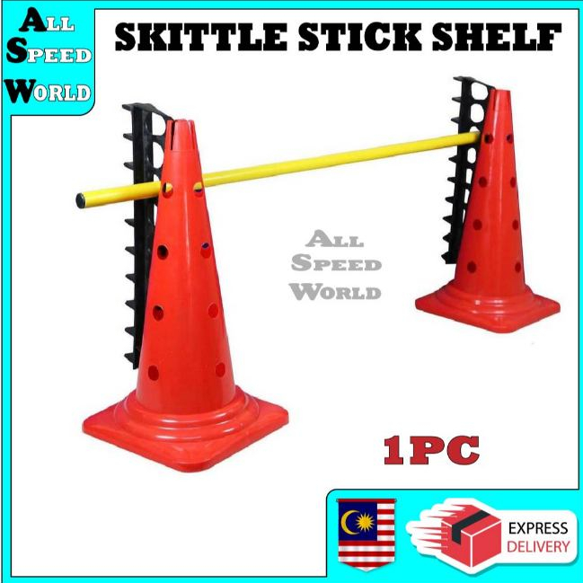 SKITTLE STICK ที่วางเสา / ที่วางเสา / UNK SKITTLE CONE BERLUBANG / ANG