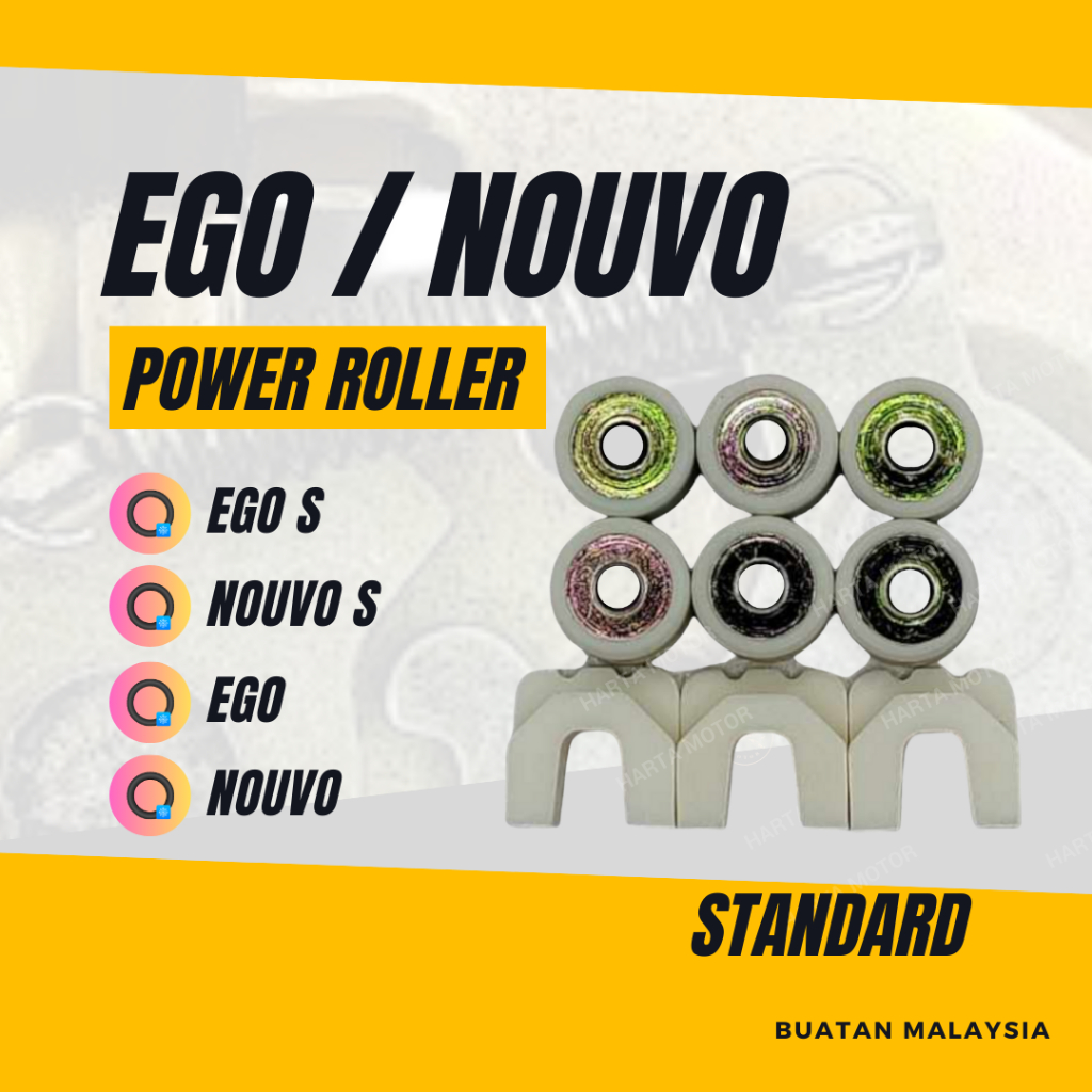PULLEY ROLLER YAMAHA EGO NOUVO - EGOS ใหม่ EGO-S TIMING ROLLER CLUTCH ROLLER AUTO CLUTCH PULLEY ROLL