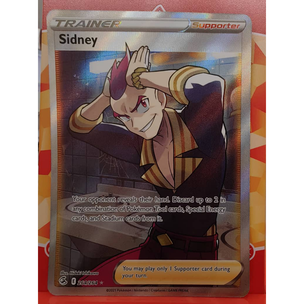 Sidney (Full Art) 264 / Ultra - SWSH08: Fusion Strike (SWSH08)