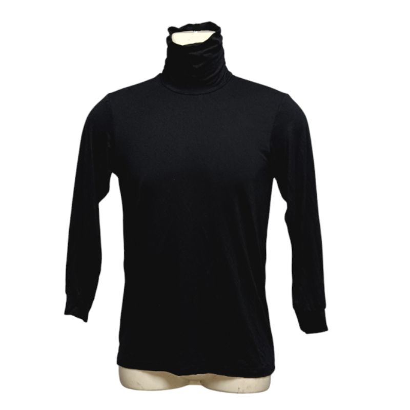 LPM246 - (S) UNIQLO MEN HEATTECH เสื้อเชิ้ตคอ TURTLE