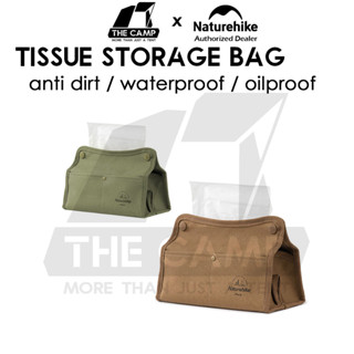 Naturehike กระเป๋าเก็บกระดาษทิชชูผ้าใบ Camping แขวนกล่องกระด…
