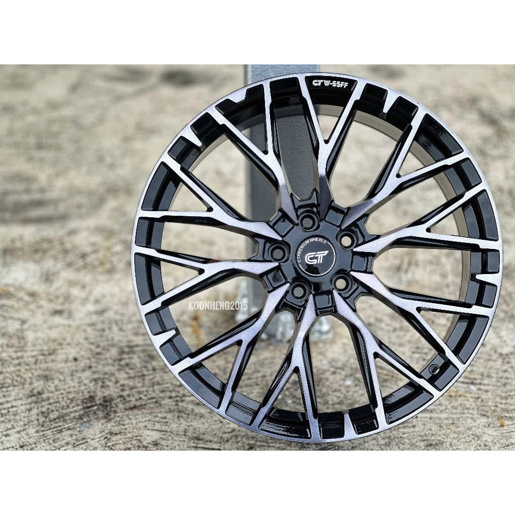 รถใหม่ Sport Rim Flow Forming 11.3kg 10.9kg CT PREMIUM WHEELS CTW-55FF 20x8.5J 20x9.5J 5x113 ET30 ET