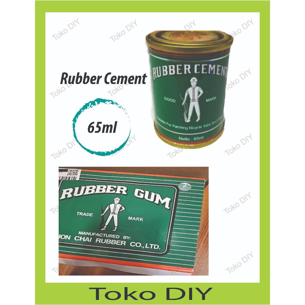 RUBBER GUM GLUE สําหรับปะยาง / GUM TIRE (1Tin / 1 โหล)