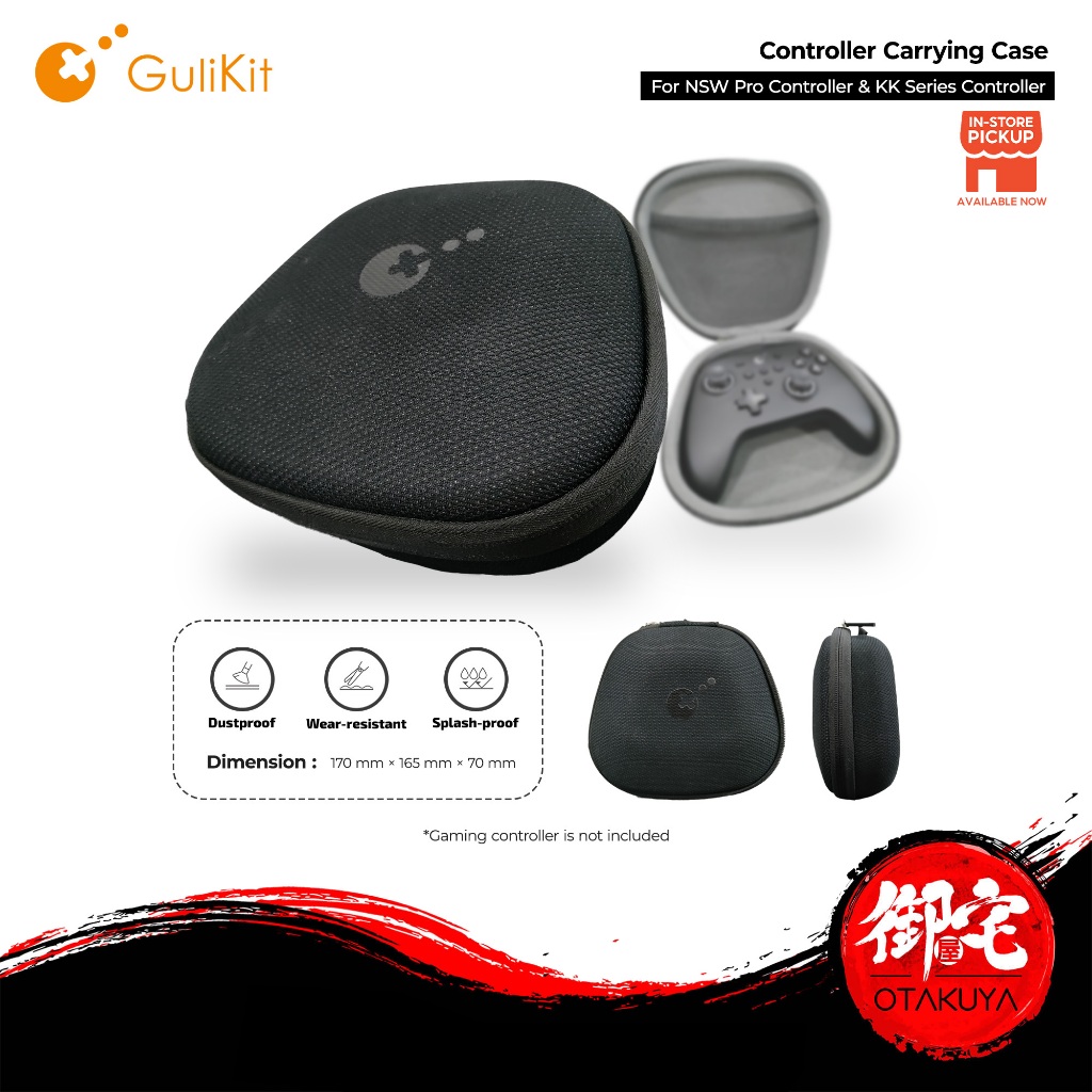 GuliKit กระเป๋าพกพาสําหรับคอนโทรลเลอร์ Nintendo Switch Pro และคอนโทรลเลอร์ KK Series กระเป๋าเก็บของป