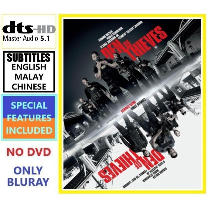 D890 Den of Thieves (2018) Action Crime Drama D890