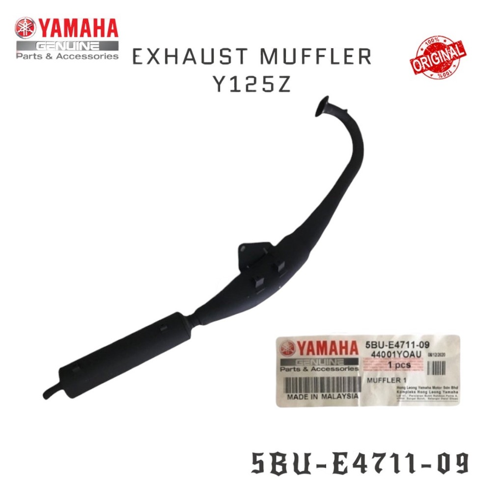 YAMAHA Y125ZR EXHAUST 5BU-E4711-09 Y125Z EXHAUST MUFFLER Y125 125Z 125ZR Y125Z EKZOS PIPE