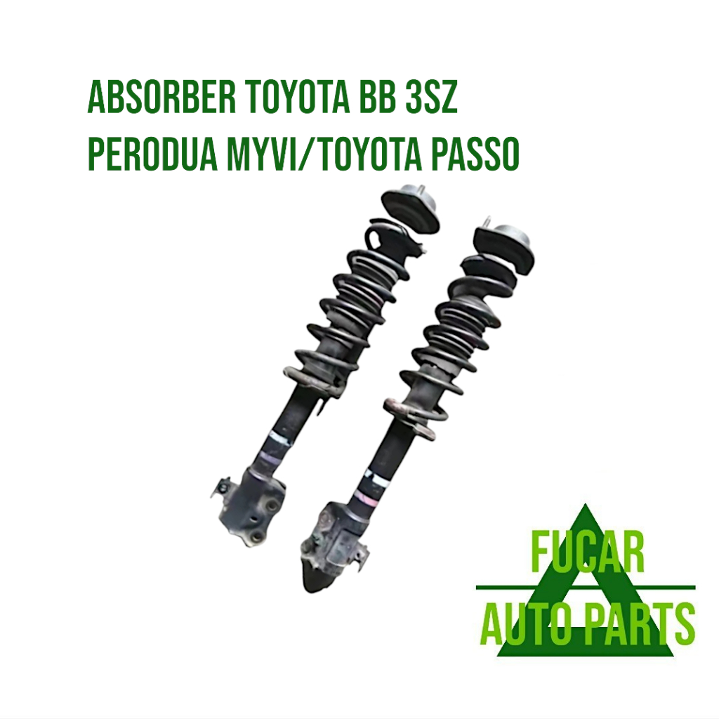 อะไหล่ ABSORBER TOYOTA BB 3SZ PERODUA MYVI/TOYOTA PASSO JAPAN
