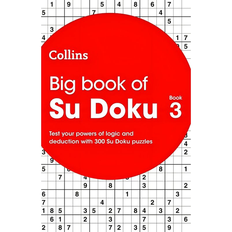 Collins Big Book Of Sudoku Book 3